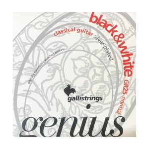 سیم گیتار کلاسیک Galli مدل Black&White GR25