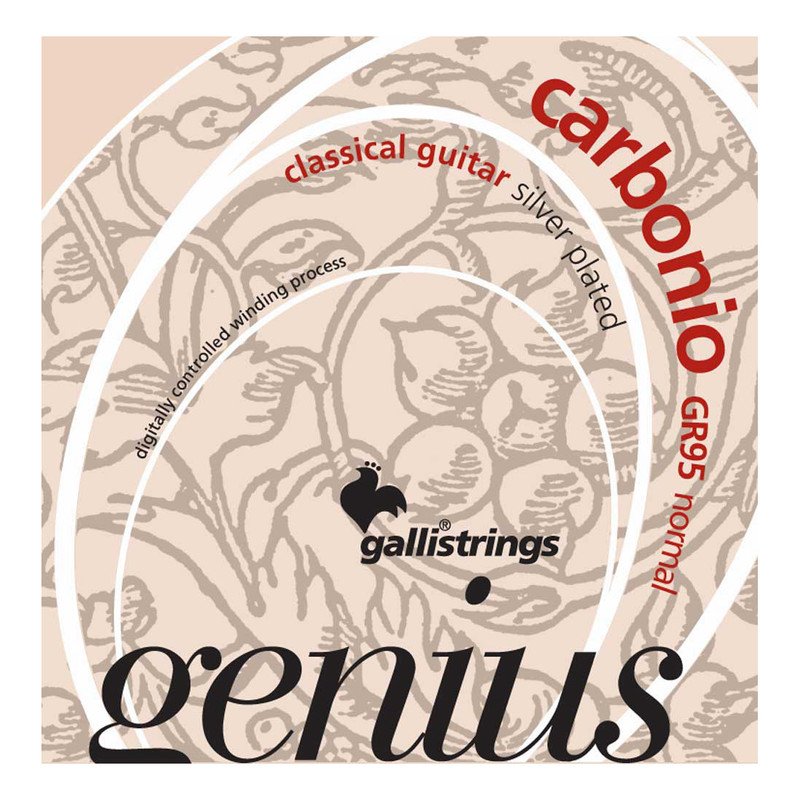 سیم گیتار کلاسیک galli مدل Carbonio GR95